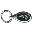 New England Patriots Etched Key Chain